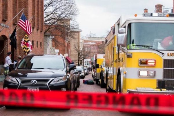 Maryland - Officials clear scene after investigating suspicious package in Annapolis