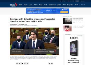 Envelope with disturbing images and ‘suspected chemical irritant’ sent to N.S. MPs Globalnews.ca.