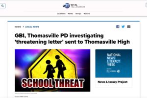 Mail Threat Alert 2021-01-04 Thomasville FL.